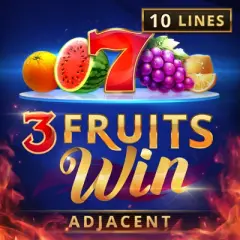 3 Fruits Win: 10 lines